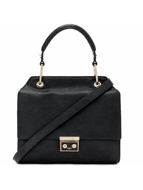 LUANA ITALY Ariana Satchel‎ in Black Pine